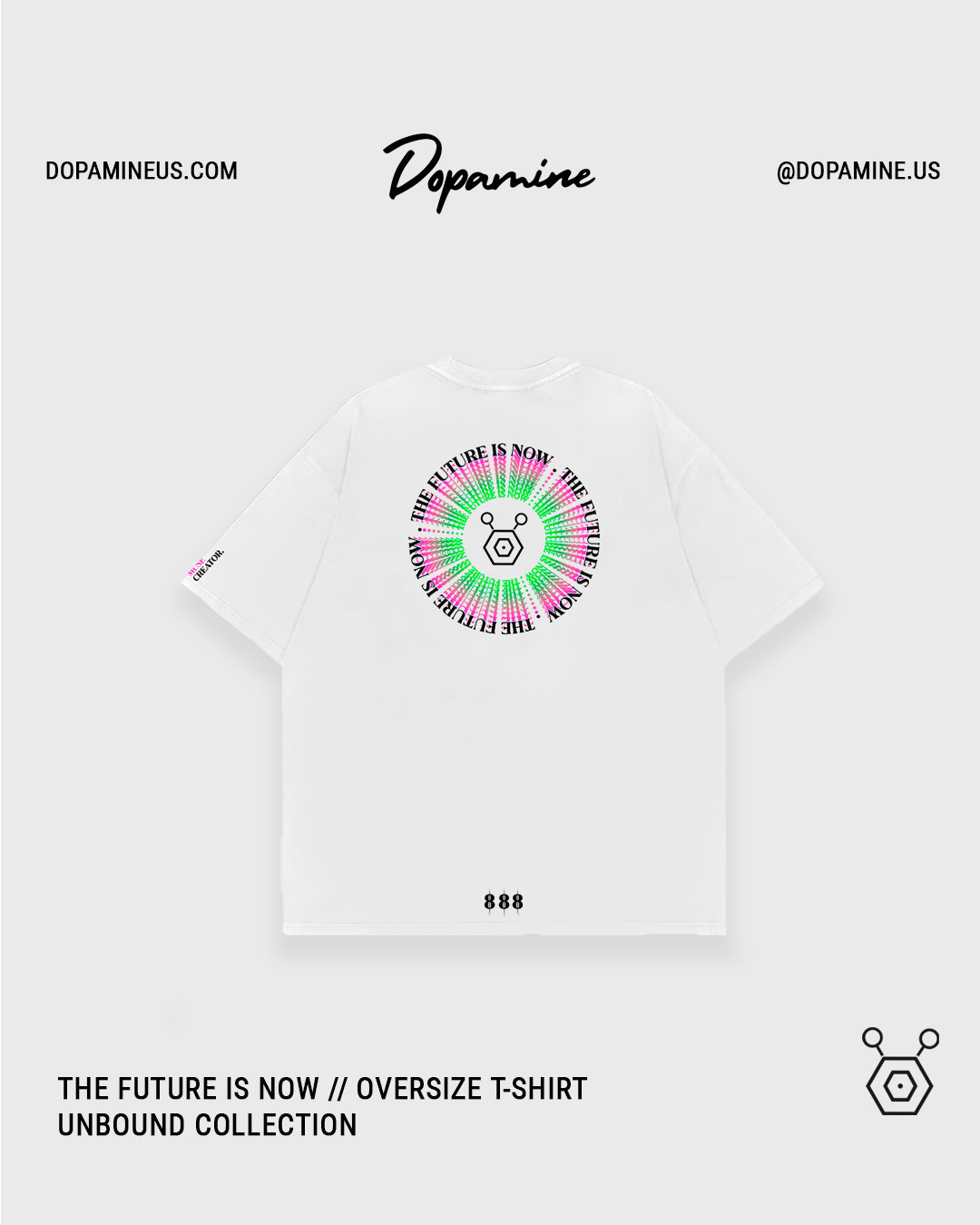 THE FUTURE IS NOW T-SHIRT // WHITE