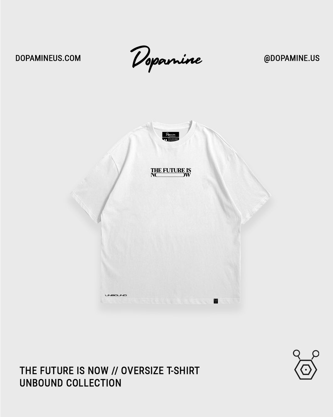 THE FUTURE IS NOW T-SHIRT // WHITE