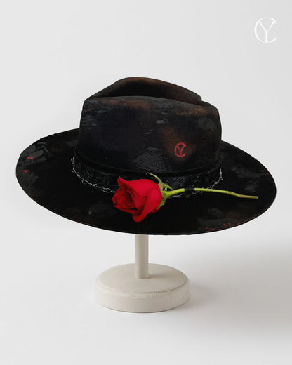 Black Heart Hat