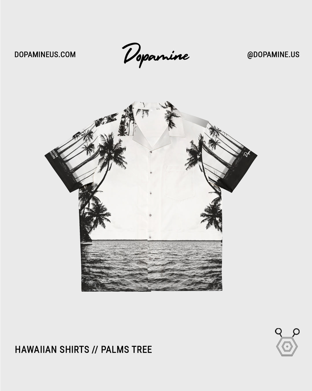 Hawaiian Shirt - Palm Tree