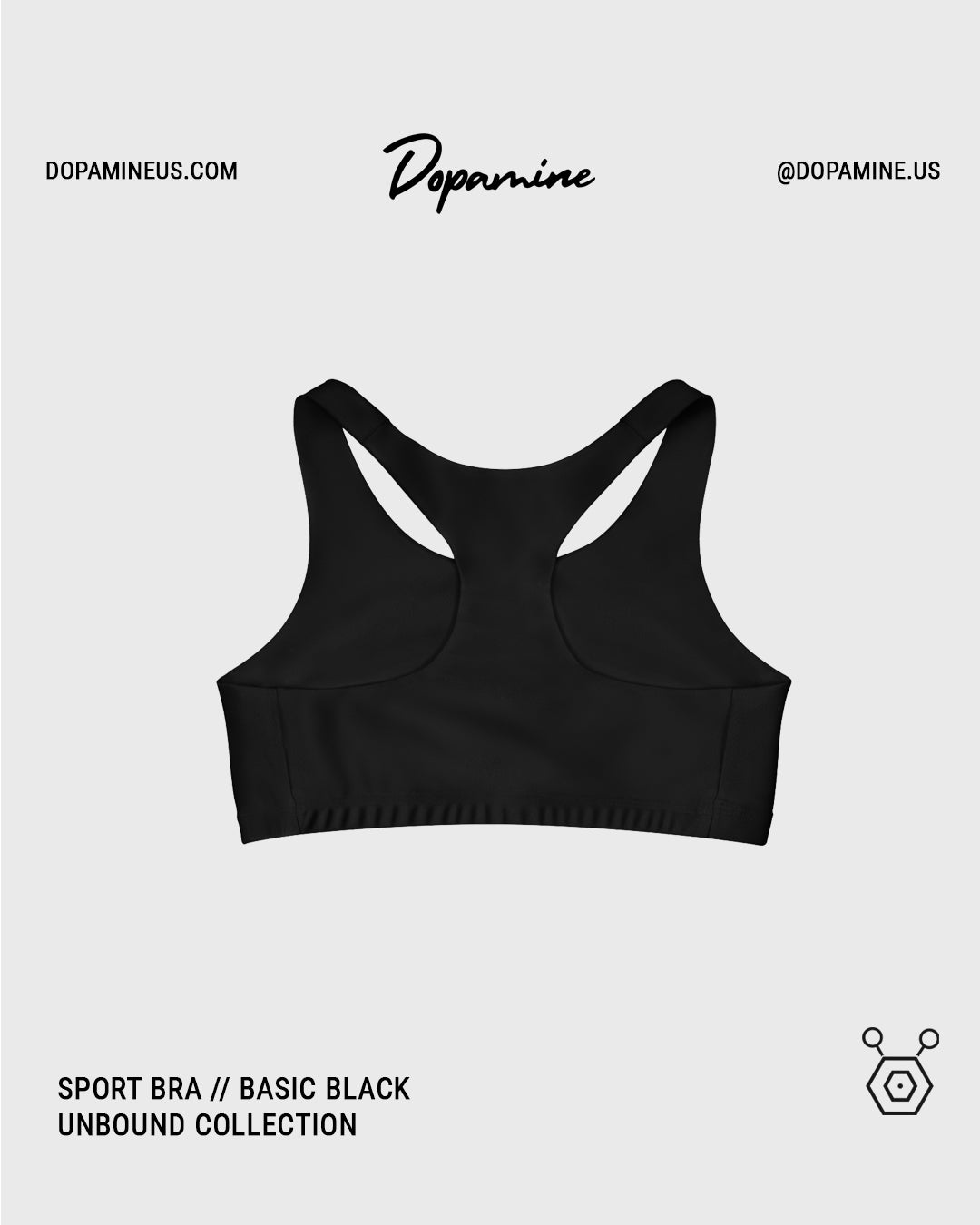 Sport Bra - Basic Black