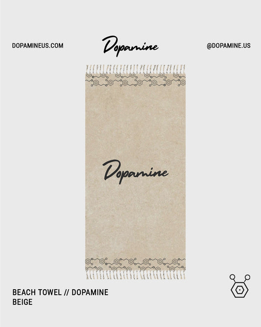 Beach Towel // Dopamine - Beige