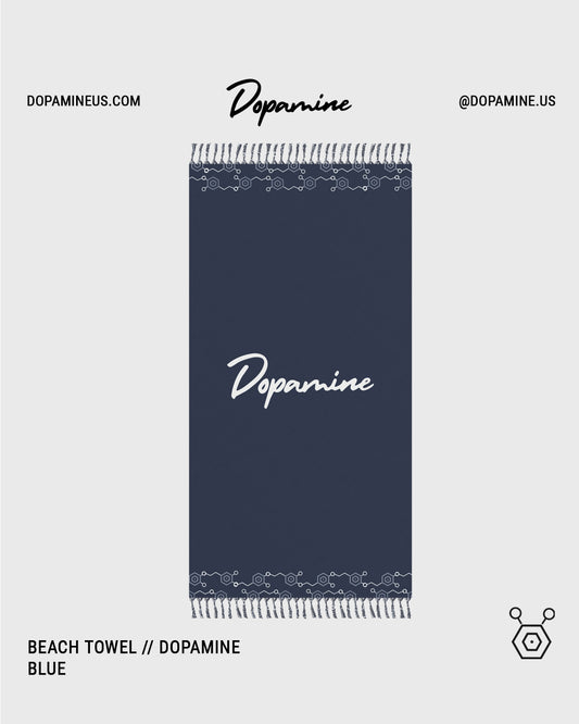 Beach Towel // Dopamine - Blue