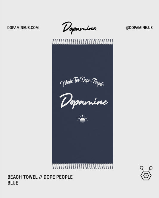 Beach Towel // Dope People - Blue