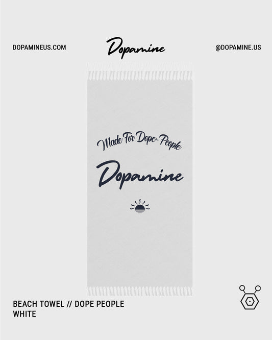 Beach Towel // Dope People - White