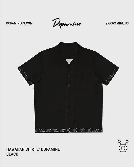 Hawaiian Shirt // Dopamine - Black