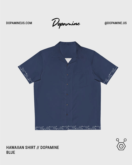 Hawaiian Shirt // Dopamine - Blue