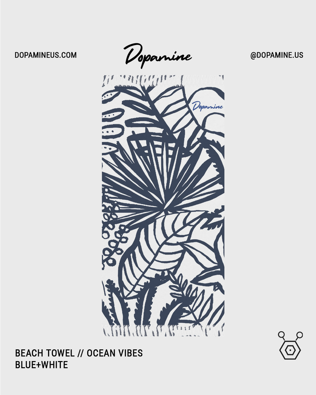 Beach Towel // Ocean Vibes