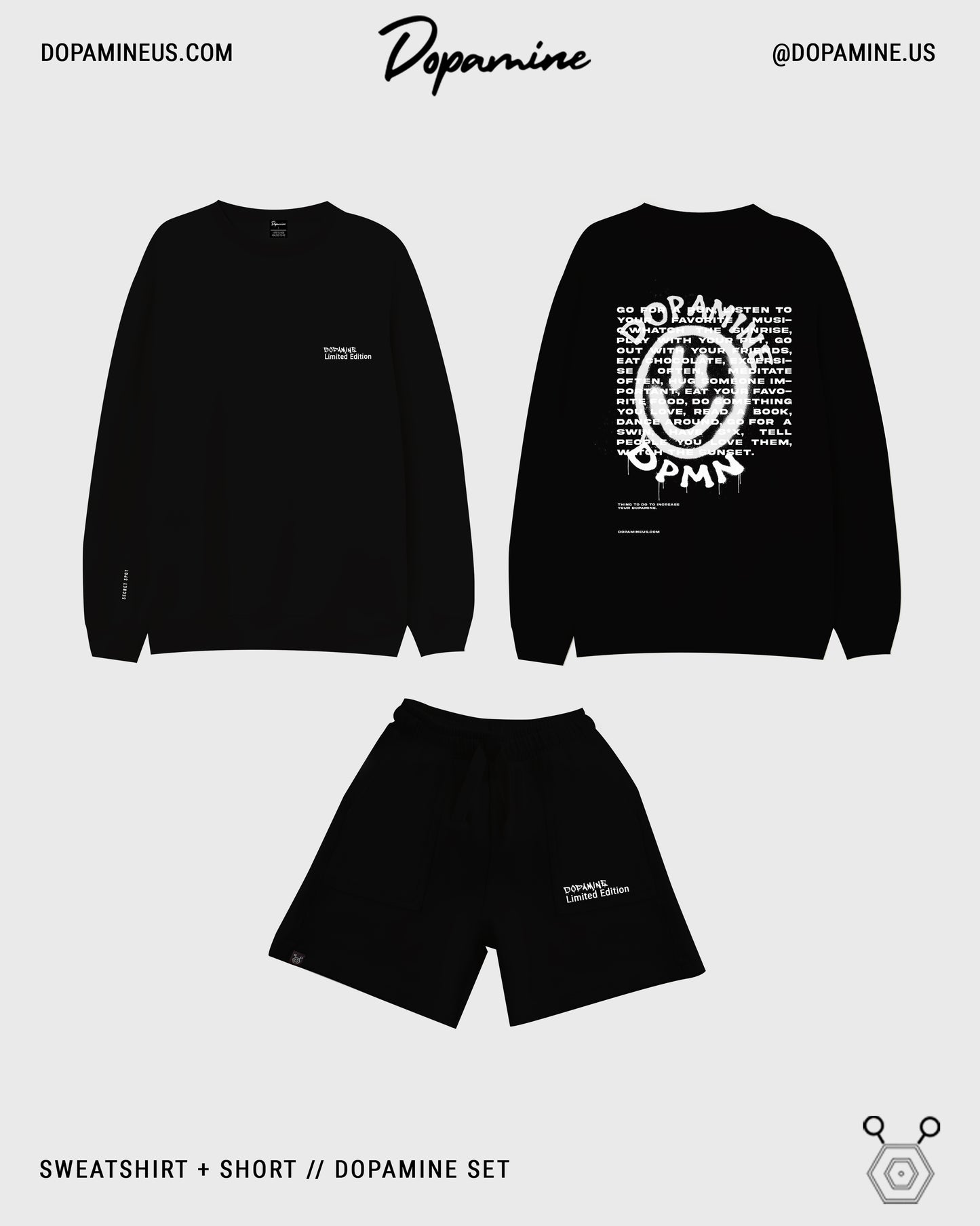 Sweatshirt + Short Set